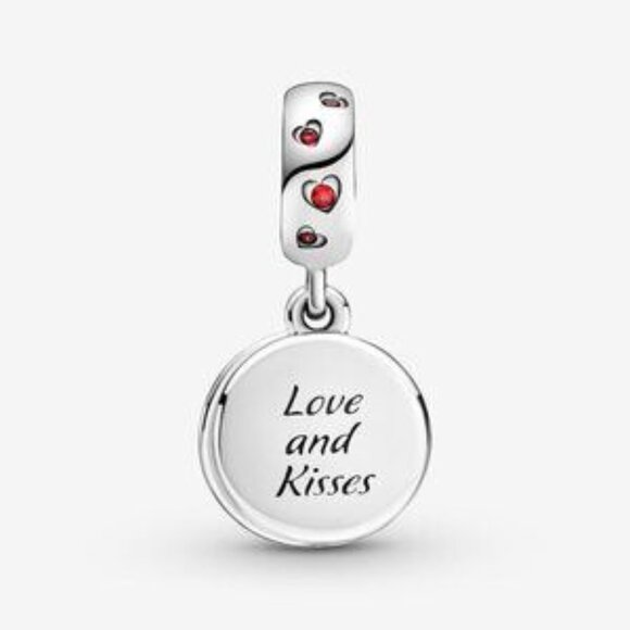 Disney Mickey Mouse & Minnie Mouse Love and Kisses Dangle Charm - Picture 4 of 7